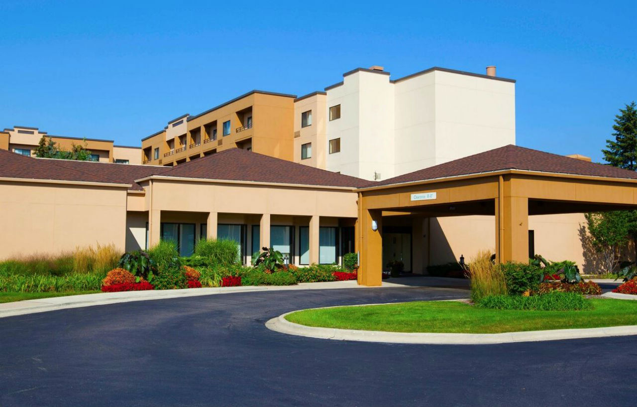 Hotel Courtyard Chicago O'Hare Des Plaines Exterior foto